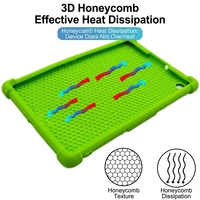 Étui de protection léger en silicone Imiracle pour tablette ONN, avec dissipation thermique, antichoc, antidérapant et support intégré