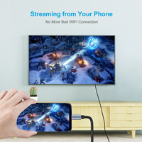 Câble adaptateur USB-C vers HDTV haute vitesse 4K30Hz, boîtier en aluminium, connecteur Type-C mâle-mâle, disponible en 1M, 2M, 3M pour ordinateur portable et téléviseur