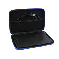 Sacoche de transport pour ordinateur portable Lianping T-035, antichoc, en EVA rigide, étanche, simple, avec fermeture éclair, couleur, taille et logo personnalisables