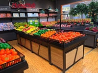 Groente-En Fruitrek Met Drie Niveaus, Ruime Producten Met Grote Capaciteit, Winkelrekken En Fruitschappen