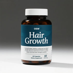 Formula pertumbuhan rambut canggih untuk Label pribadi Biotin Saw kolagen Palmetto & campuran Vitamin esensial - Product Image 1