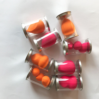 Ensemble d'éponges à maquillage, fond de teint, pour mélanger les poudres, offre spéciale, 5 pièces