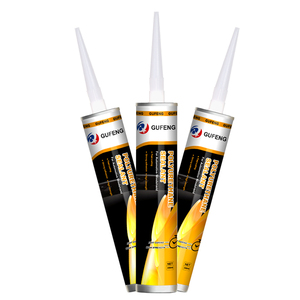 Mastic polyuréthane (PU) GUFENG pour <span class=keywords><strong>pare</strong></span>-<span class=keywords><strong>brise</strong></span>, collage de vitres automobiles, pâte blanche/noire, utilisation en menuiserie, construction, transport - Product Image 3