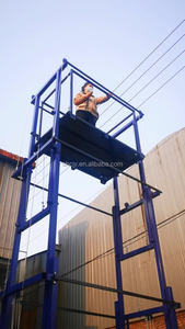 Plataforma Elevadora Eléctrica Portátil Ligera <span class=keywords><strong>de</strong></span> Aluminio <span class=keywords><strong>de</strong></span> 6 Metros, Plegable, con Control Remoto, para Pintar, Andamio Elevador - Product Image 4