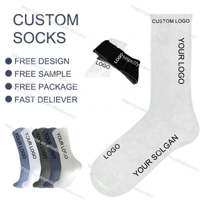 Calzini Sportivi Traspiranti con Logo Personalizzato, Design in Cotone Ricamato, Calzini da Basket per Uomo e Donna - Product Image 5