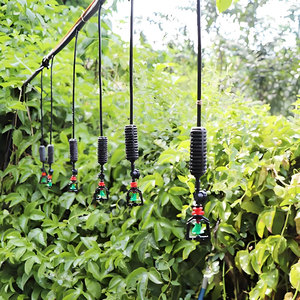 Venta Directa de Fábrica: Microaspersor de Plástico Colgante de 180/360 Grados para Riego, Diámetro de 4/7mm, para Uso Agrícola en Invernaderos - Product Image 1
