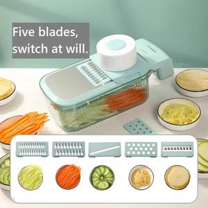 Essentiels de cuisine Protection des mains Hachoir à légumes et fruits <span class=keywords><strong>Julienne</strong></span> Pelage Râpage Grattage pour radis pomme de terre-Outil ménager - Product Image 6