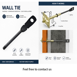 Tirante <span class=keywords><strong>de</strong></span> Aluminio Tipo Coreano <span class=keywords><strong>de</strong></span> Alta Resistencia con Orificio Redondo, Longitud Personalizada, Directo <span class=keywords><strong>de</strong></span> Fábrica, para Encofrado <span class=keywords><strong>de</strong></span> Hormigón - Product Image 4