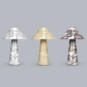 New Luxury Modern Cordless Marble Mushroom Table <strong>Lamp</strong> <strong>for</strong> <strong>Living</strong> <strong>Room</strong> Bedroom Decorative Night Lighting - Product Image 2