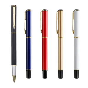 Hot Sell Multifunctional Colorful Ballpoint Pen Luxury Metal Promotional Ball Pen With Custom Logo
