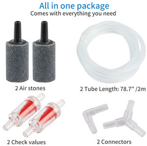 Heto 80GPH bomba de aire inteligente AC/DC, bomba de aire para <span class=keywords><strong>acuario</strong></span>, bomba de aire <span class=keywords><strong>acuario</strong></span> para <span class=keywords><strong>acuario</strong></span> y sistema hidropónico - Product Image 4