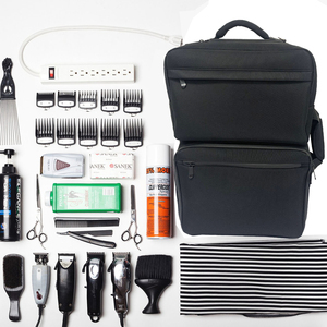 Sac à dos pour outils de barbier, sac de <span class=keywords><strong>coiffeur</strong></span> pour accessoires de barbier, organisateur d'outils de coiffure, sac à dos pour professionnels - Product Image 2