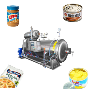 جهاز تعقيم صناعي بالرش للفواكه المعلبة موفر للمياه للمصانع الكبرى لتجهيز الأغذية - Product Image 1