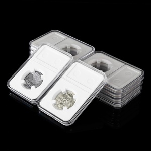 Présentoir à pièces de monnaie en acrylique transparent personnalisé, lavable, facile à assembler, moderne, pour vente en gros - Product Image 2