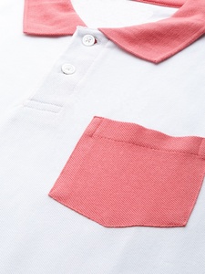 Nouvelle Arrivée Polo Homme Color Block Manches Courtes Coton Oxford Décontracté avec Poche Fournisseur en Gros de Polos pour Garçons - Product Image 5