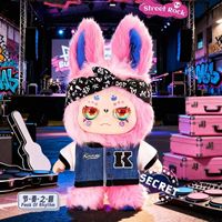 Nouveauté, très populaire, 100% authentique, 6 pièces/boîte, Kimmon Street Rock Series, boîte mystère, poupées en vinyle et peluche, porte-clés décoratifs, jouets adorables