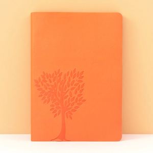2025 A5 Custom Weekly Monthly Daily Dotted Logo Premium Wedding PP Casebound Hardcover PU Leather Sewing Binding <b>Planner</b> - Product Image 5