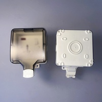 Boîtier électrique multifonctionnel en plastique ABS/PC étanche IP66, interrupteurs muraux extérieurs, boîtier anti-poussière, résistant aux intempéries, facile