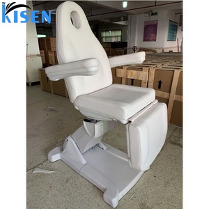 Kisen Luxury Modern Facial Treatment Customize Thickened Mattress Beauty Bed Massage <b>Table</b> Lifting <b>Electric</b> Adjustable - Product Image 2