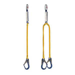 เชือกนิรภัยแบบยืดหยุ่น ZY-009 รับน้ำหนักได้ 100 กก. อุปกรณ์ป้องกันการปีนป่ายสำหรับงานที่สูง - Product Image 1