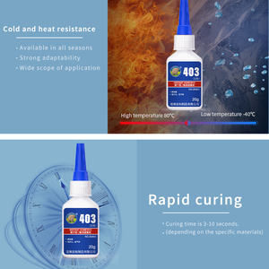 ZY38 Guoelephant 403 Colle instantanée 20g Collage rapide et haute résistance Excellente polyvalence - Product Image 5