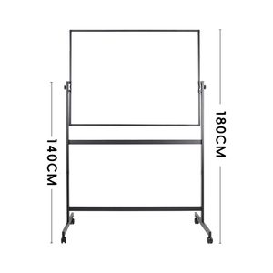 Bảng trắng di động một mặt có thể xoay 360 độ cho bảng tin/bản vẽ linh hoạt của trường - Product Image 5
