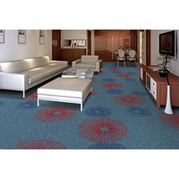 Moquette murale de luxe pour hôtel 5 étoiles, moquette Axminste à vendre