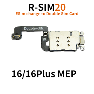 Esim เป็นชุดแปลงซิมการ์ดแบบคู่สำหรับ <span class=keywords><strong>iPhone</strong></span> <span class=keywords><strong>14</strong></span> 15 16 17 US รุ่นปลดล็อค<span class=keywords><strong>2</strong></span>ช่องทางกายภาพกับบอร์ด MEP & dB Super Snow IC - Product Image 4