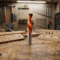 Forets de perçage KWS pour le travail du bois, extra-longs