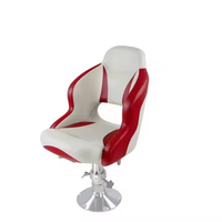 Chaise marine personnalisée en gros pour siège de capitaine, bateau et navire avec base réglable