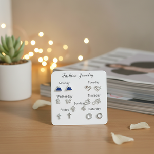 Vendita calda moda moda Huggie orecchini stile coreano geometrico Punk Boho per le ragazze e le donne - Product Image 3