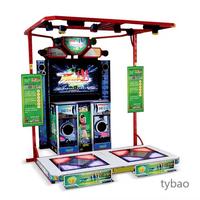 Machine de jeu de danse de jeu d'arcade le rythme de la musique étape sur la flèche avec capteur à distance Machine de jeu de danse d'arcade