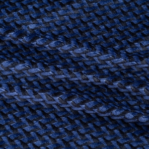 Manta catiónica de poliéster esponjosa de felpa peluda súper suave, manta de doble capa para invierno - Product Image 4