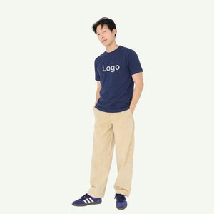 เสื้อยืดผ้าฝ้าย 100% คุณภาพสูง 150-160 แกรม ซิลค์ DTF DTG สกรีน สำหรับเสื้อยืดทรงหลวม - Product Image 1