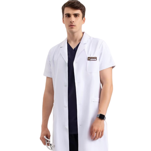 लंबे सफेद कोट में उच्च अंत प्लास्टिक सर्जरी अस्पताल डॉक्टर का कोरियन संस्करण - Product Image 3