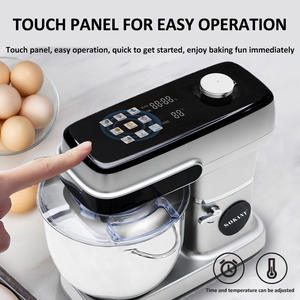 Amasadora de mesa de soporte de acero inoxidable de 12L, batidor de huevos eléctrico <span class=keywords><strong>para</strong></span> <span class=keywords><strong>Chef</strong></span> doméstico, mezclador de cocina <span class=keywords><strong>para</strong></span> hornear - Product Image 5