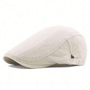 Casquette plate vintage réglable 100% coton décontractée unisexe printemps automne style Gatsby Ivy - Product Image 3