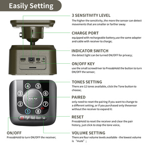 Kinh Tế RF không dây PIR cảm biến chuyển động Detector, cơ bản Home an ninh báo động, đáng tin cậy tần số vô tuyến công nghệ - Product Image 2