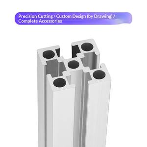 Support mécanique <span class=keywords><strong>pour</strong></span> présentoir, <span class=keywords><strong>tube</strong></span> carré, série GB 2020, profilé industriel en <span class=keywords><strong>aluminium</strong></span>, série 1000, <span class=keywords><strong>assemblage</strong></span> en alliage <span class=keywords><strong>d</strong></span>'<span class=keywords><strong>aluminium</strong></span> - Product Image 3