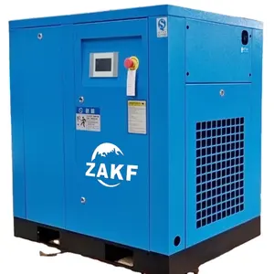 10HP 7.5kw 10Bar 220V 60HZ 35CFM IP23 sabit hızlı Motor vidası hava kompresörü