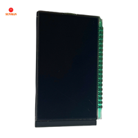 Modul Layar LCD Transmisif Negatif 7-Segmen VA untuk Termostat AC SML06285