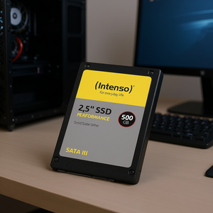 SSD Intenso de 2.5 Pulgadas y 500 GB de Alto Rendimiento SATA III para Almacenamiento de Datos en Computadoras de Escritorio y Portátiles - Product Image 2