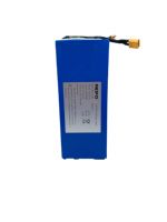 Batterie pour vélo électrique et trottinette 21700 10A 36V 20Ah avec protection contre les surcharges, conception BMS à deux ports, batterie lithium-ion rechargeable