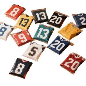 Getailleerde retro zomer ademende snel drogende voetbaltenue heren volwassenen club teamnaam bedrukking hittetransfer training wedstrijden - Product Image 4