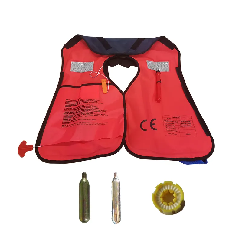 High Buoyancy Auto and Manual Airbag Vest Life Jacket/Automatic Inflatable Life Jacket with Factory price