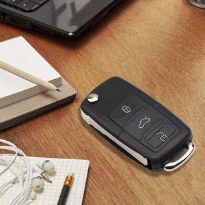MS 3 botones con HU66 hoja de llave sin cortar carcasa de llave de Control remoto para Volkswagen Flip remoto vehículo inteligente funda de llavero en blanco - Product Image 6
