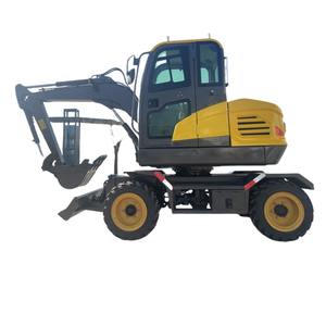 Exportation vers l'Afrique, mini-excavatrice à 4 roues, excavatrice agricole pour vergers, excavatrice à 40 roues, fabricant source - Product Image 5