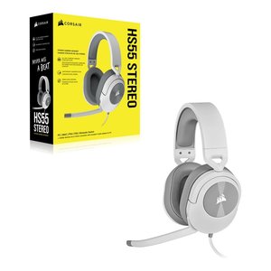 Auriculares para juegos HS SERIE HS55 Estéreo con cable Blanco y Gris CA 9011261 EU - Product Image 2