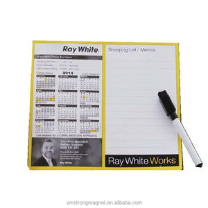 Emlak reklam iş için özel tasarım esnek buzdolabı manyetik marka takvim - Product Image 3