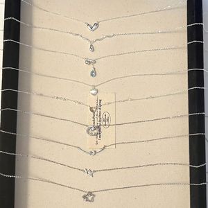 Collar de plata collar de acero stenless fornituras en plata 925 collar de cereza cadenas plata gruesa sublimación collar espacios en blanco - Product Image 1